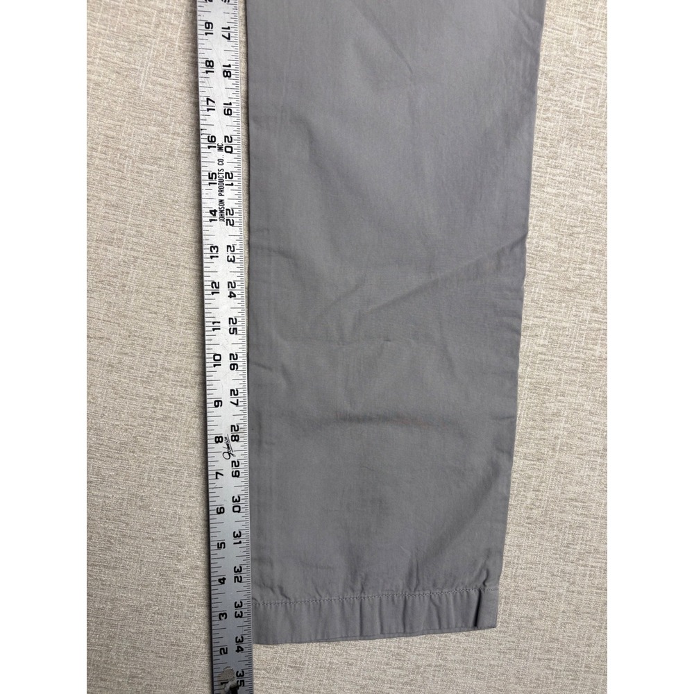 J.Crew 770 Straight Fit Chino Pants Mens 34x34 Grey Stretch Cotton Trousers - Picture 7 of 8